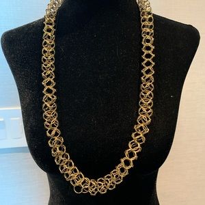 Costume gold chain necklace